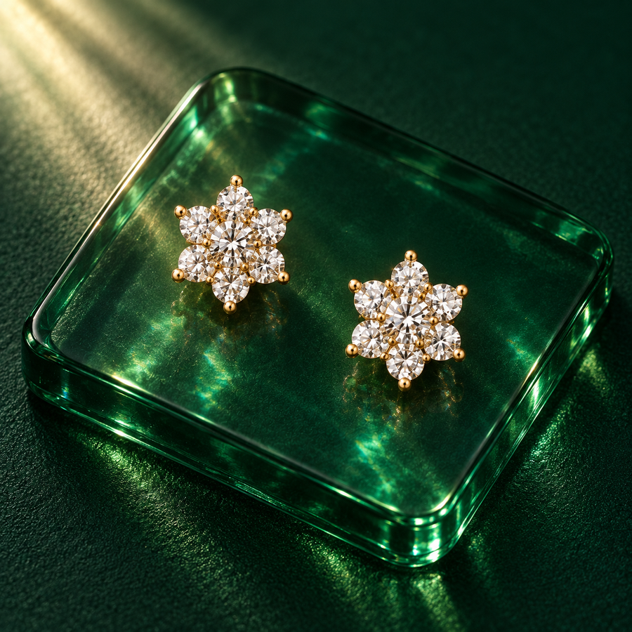 Boucles d’oreilles Éclat délicat